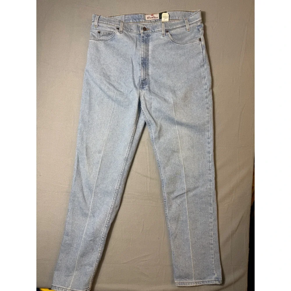 Vintage Levi Strauss Signature 540 Men Jeans 40x32 Blue Good Flex 92593-1